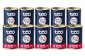 TEO Cat Food Rich in Beef 415g (Pack of 10) Complete & Balanced Adult Cat Food- High meat content