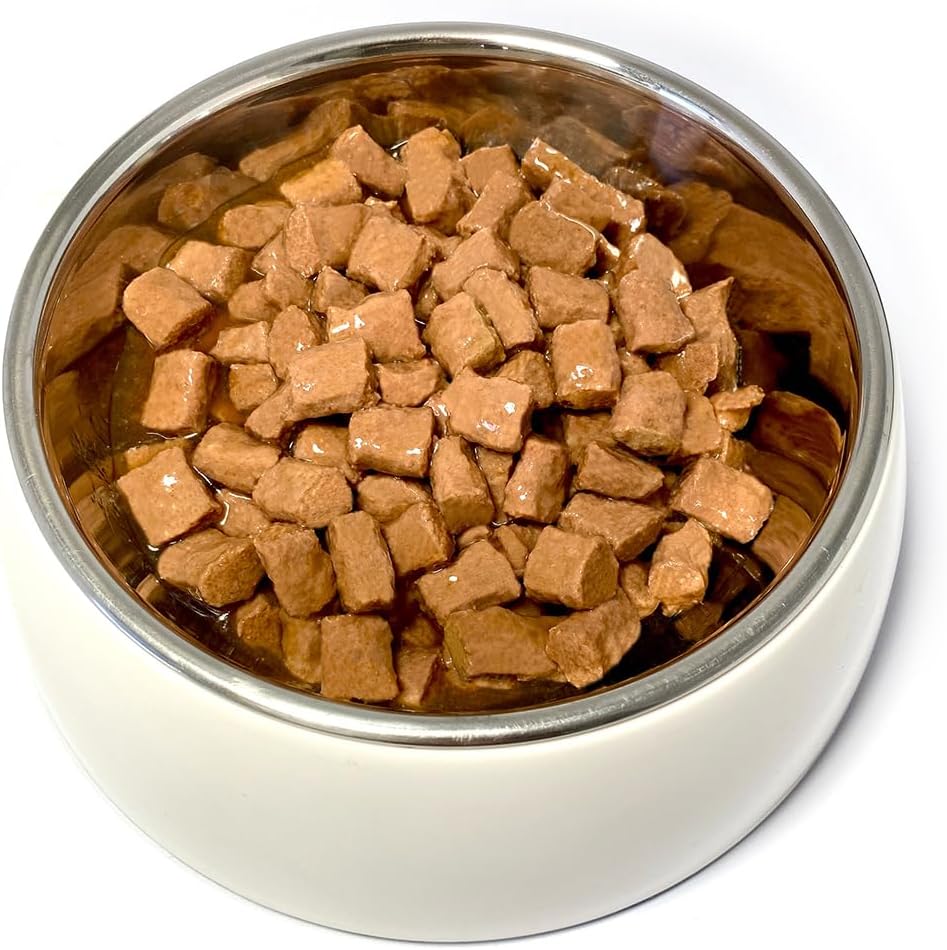TEO Wet Dog Food, Rich in Beef- 14.63oz Cans (Pack of 10) Complete & Balanced Adult Dog Food with Vitamins & Minerals